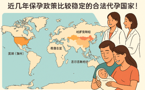 近几年代孕政策比较稳定的合法代孕国家推荐！