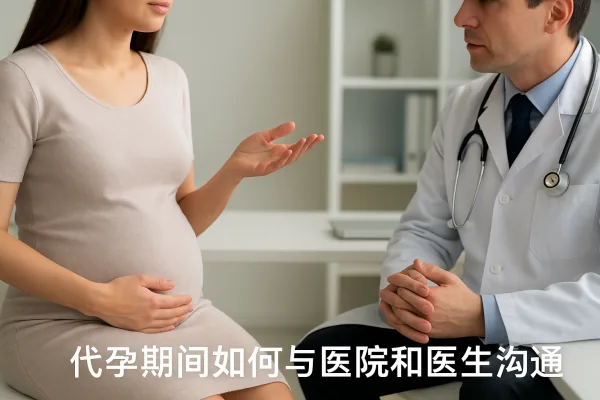代孕期间如何与医院和医生沟通？